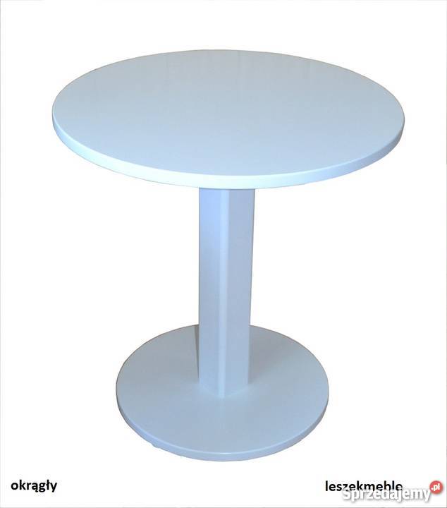 STOLIK OKRĄGŁY 90 STÓŁ KUCHENNY OKOLICZNOŚCIOWY Stoły, krzesła, biurka Tołkiny