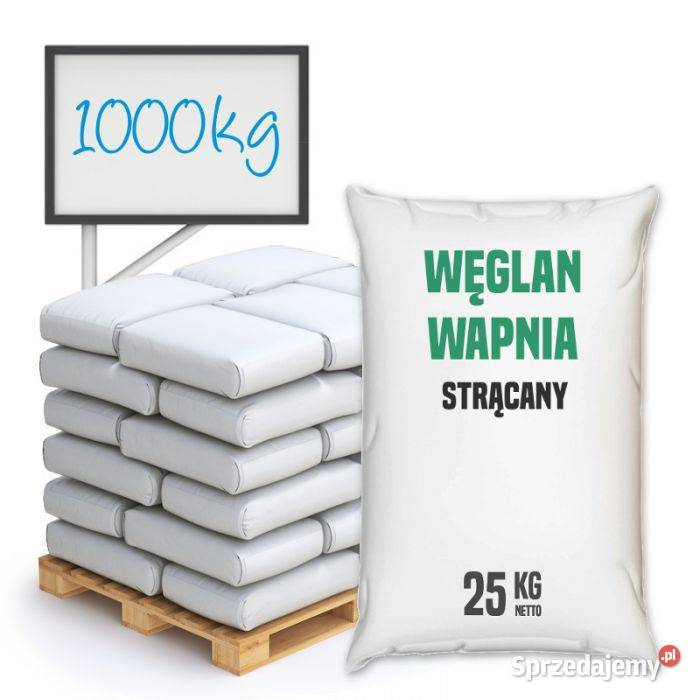 Węglan wapnia strącany 97 kreda techniczny 1000 Brzeg Dolny
