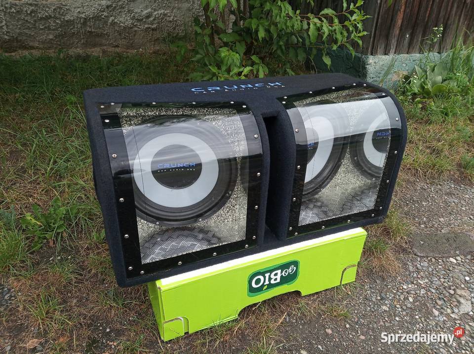 Tuba Skrzynia Basowa Subwoofer CRUNCH CRB 800 skrzynie basowe i tuby Dzierżoniów