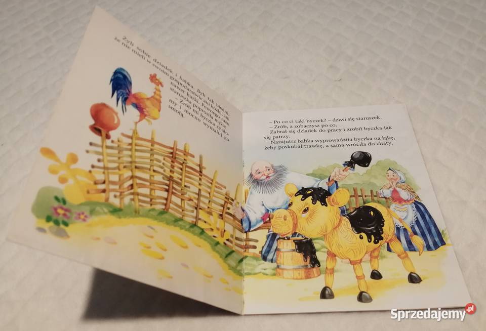 Smolisty byczek Bajka maluszka Książeczki dzieci Czeladź