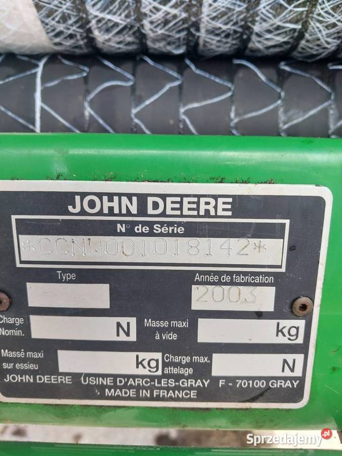 John Derre 572 prasa pasowa Gorzów Wielkopolski