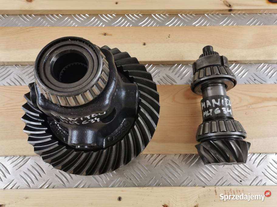 Atak kompletny tylny Manitou MLT 634 Spicer wielkopolskie Wilkowo