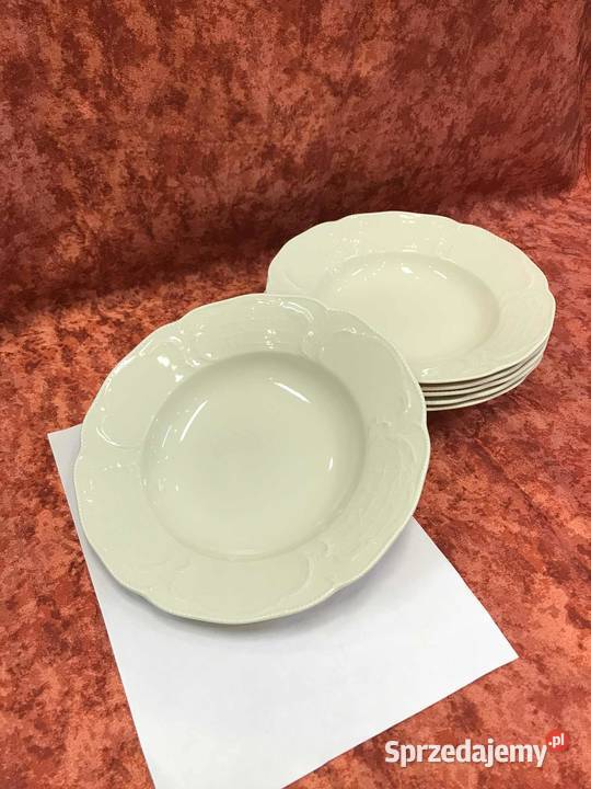 Talerze na zupe 6 Rosenthal Sanssouci Kielce
