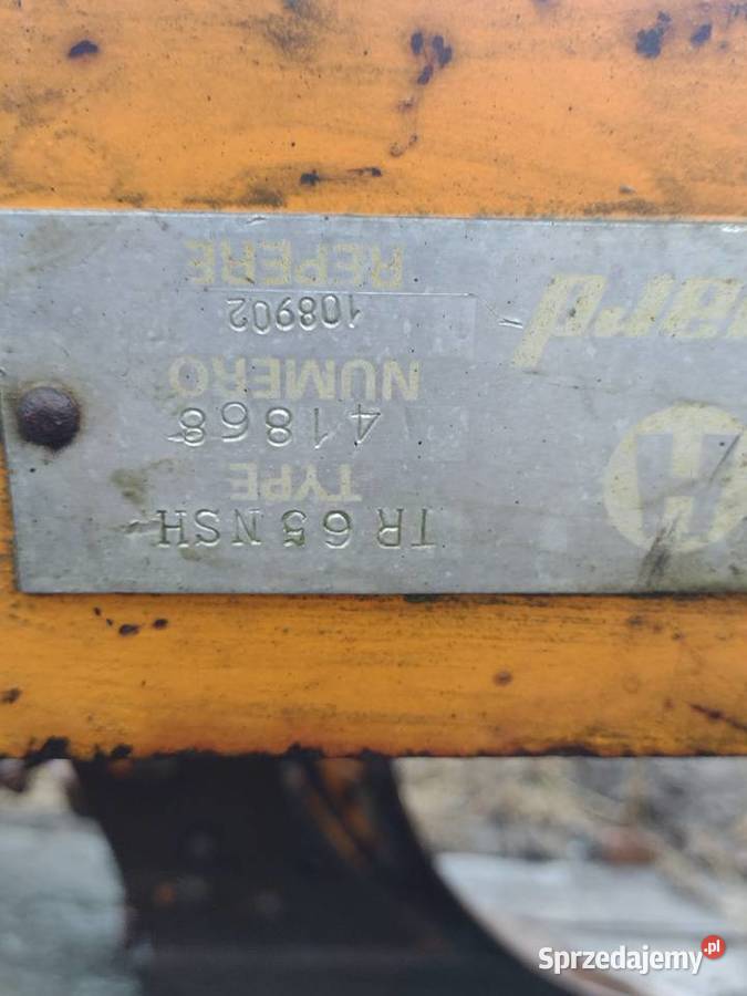 Pług huard 3 skibowy obrotowy zabezpieczenia non Kuhn Krośniewice