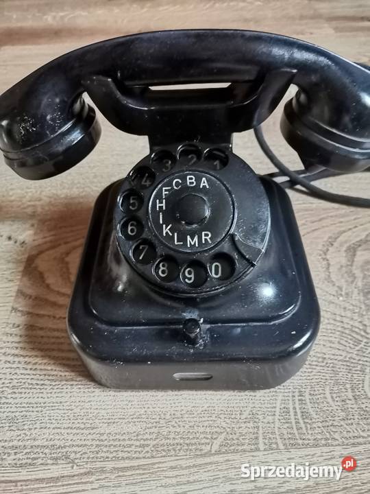 Stary telefon Tesla Art Deco Kraków