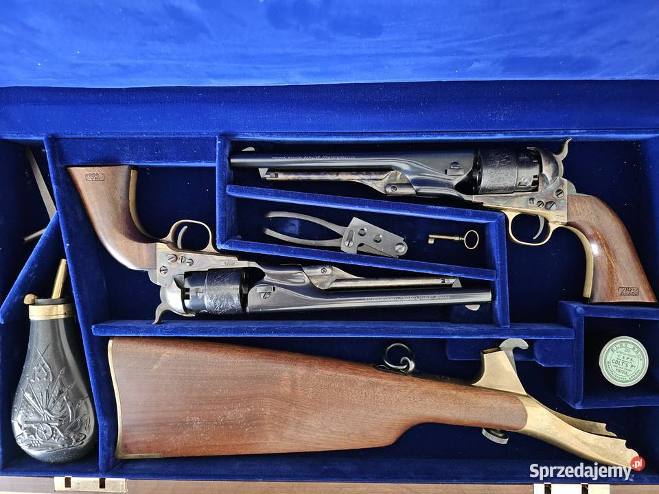 Zestaw pamiątkowy Colt 1860 Army US Calvary na Warszawa sprzedam