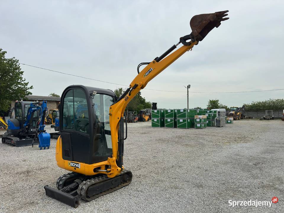 JCB 8014 Mini koparka z 2007 roku Waga 1500 nie Złoczew