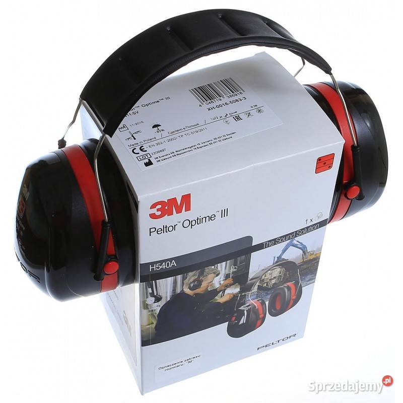 Ochronniki słuchu słuchawki Płock