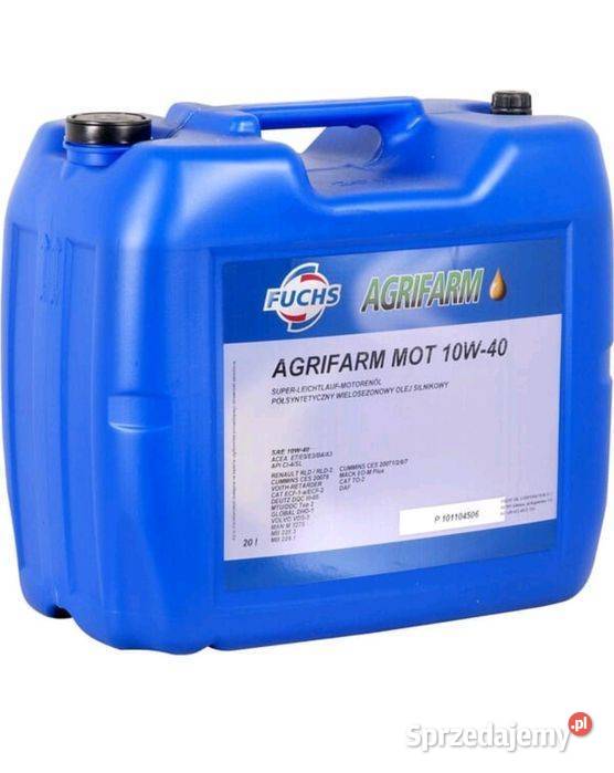 AGRIFARM MOT 10W40 20l olej silnikowy Promocja podlaskie Dobrzyniewo Duże