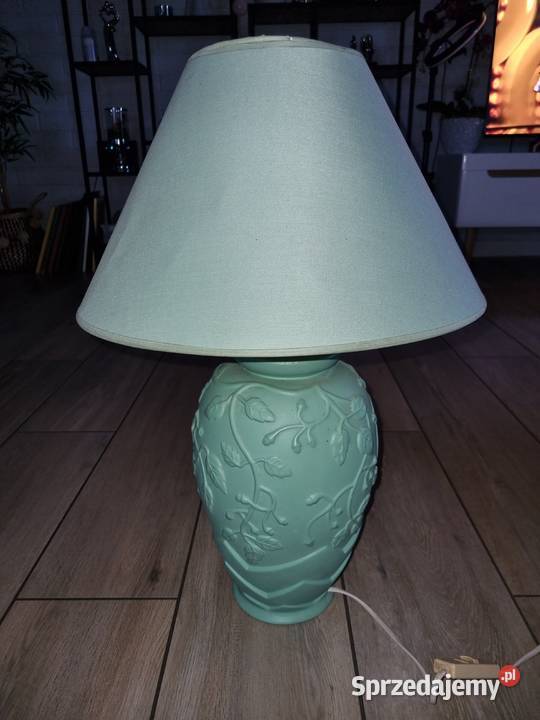 Lampa Ceramiczna Stołowa Wola Podłężna