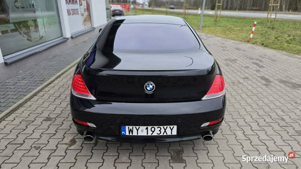 BMW 645 44 V8 Gaz Jasny Środek Zadbana E63E64 185400km mazowieckie Karczew sprzedam