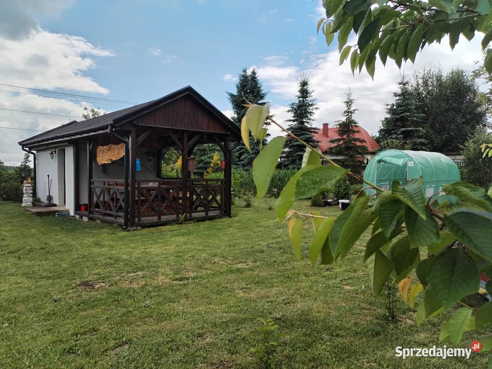 Działkę z domkiem 35m Prawecin Prawęcin