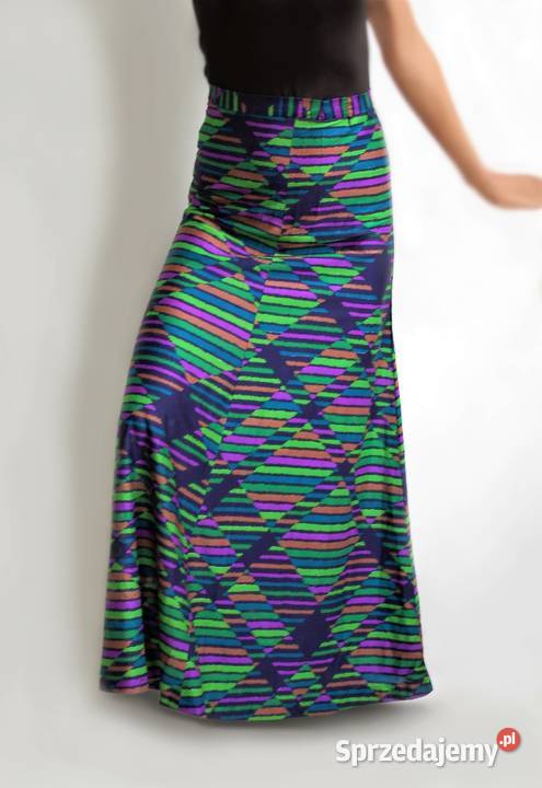 Spódnica vintage jersey Deha of Sweden 70 Lublin