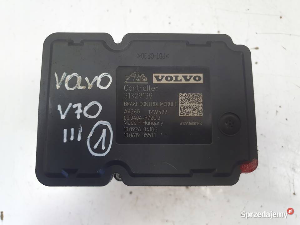 Volvo V70 III S80 II POMPA ABS hamulcowa