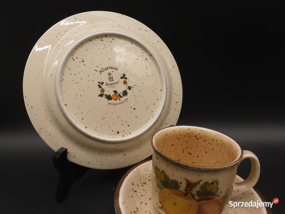 Zestaw Śniadaniowy Winterling Karina Vintage Porcelana i szkło Raszków
