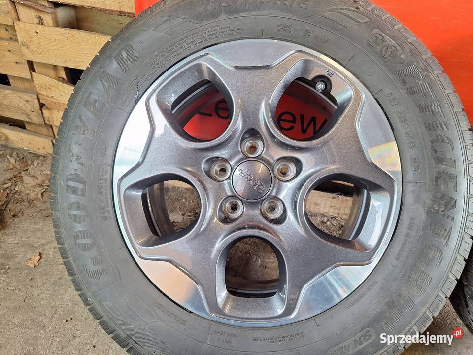 Alufelgi 5x110 16 ET40 JEEP Compass Renegade Choceń
