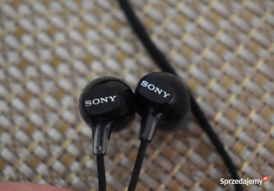 Słuchawki przewodowe dwie sztuki Sony Esperanza Chełmno