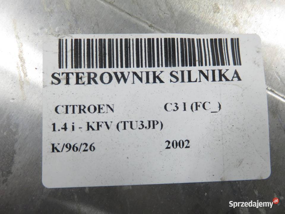 STEROWNIK CITROEN C3 I FC 14 i KFV TU3JP