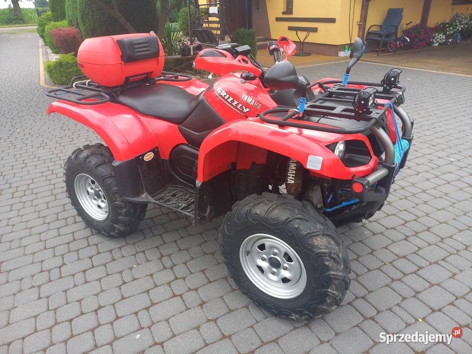 Quad YAMAHA GRIZZLY oryginał super stan mat Yamaha lubelskie Parczew