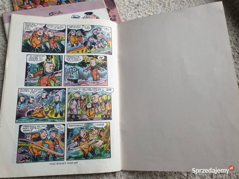 Kajtek i Koko w Kosmosie 3 albumy Janusz Christa Komiksy pomorskie Gdynia