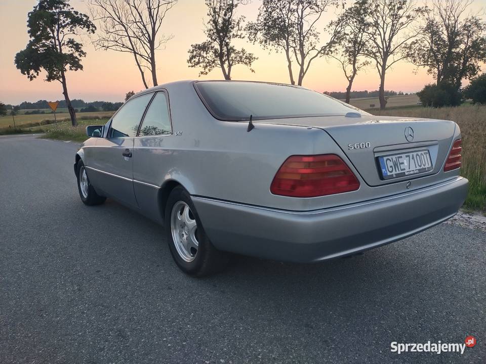 S600 Coupe 1994r Szwajcaria WYPRZEDAŻ KOLEKCJI Częstkowo sprzedam