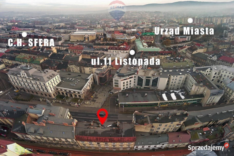 Kamienica inwestycyjna centrum BielskaBiałej 784m2 śląskie Bielsko-Biała