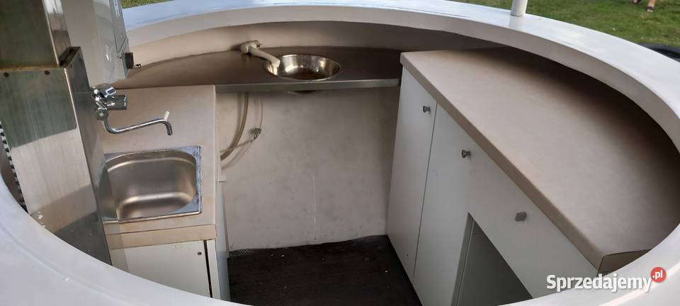 Stoisko handlowe w kształcie POMARAŃCZY Łódź sprzedam