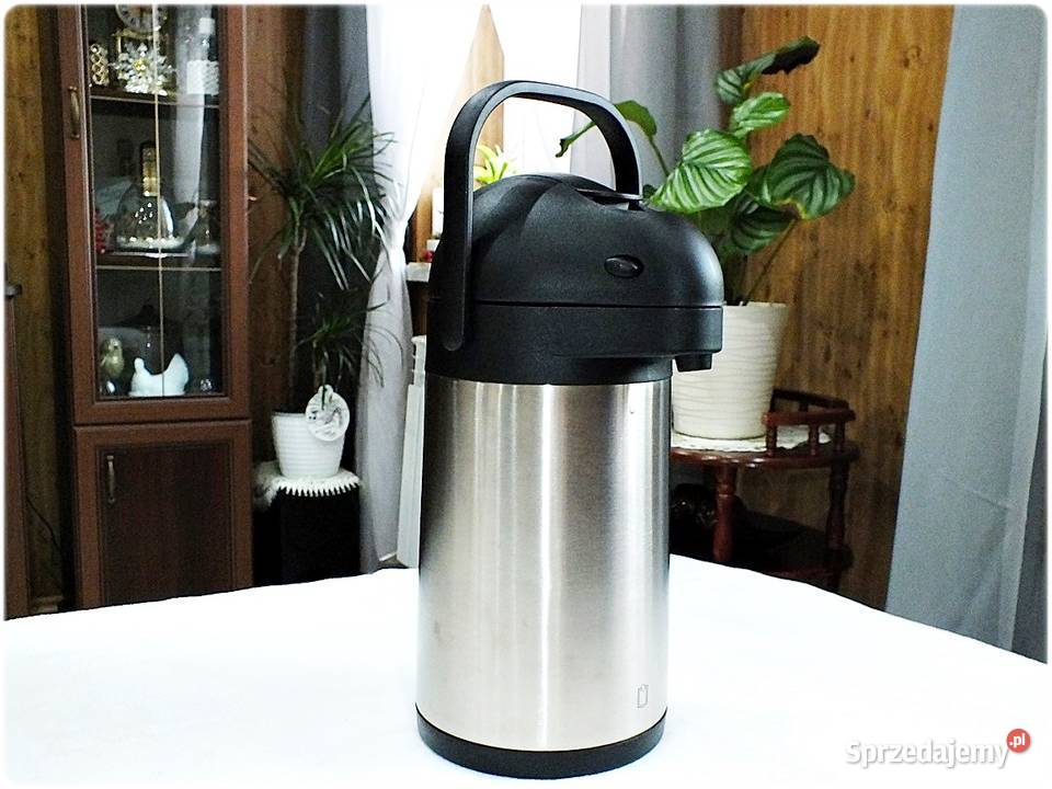 Termos konferencyjny dwuściankowy z pompką 19l Termosy i kubki termiczne Żary