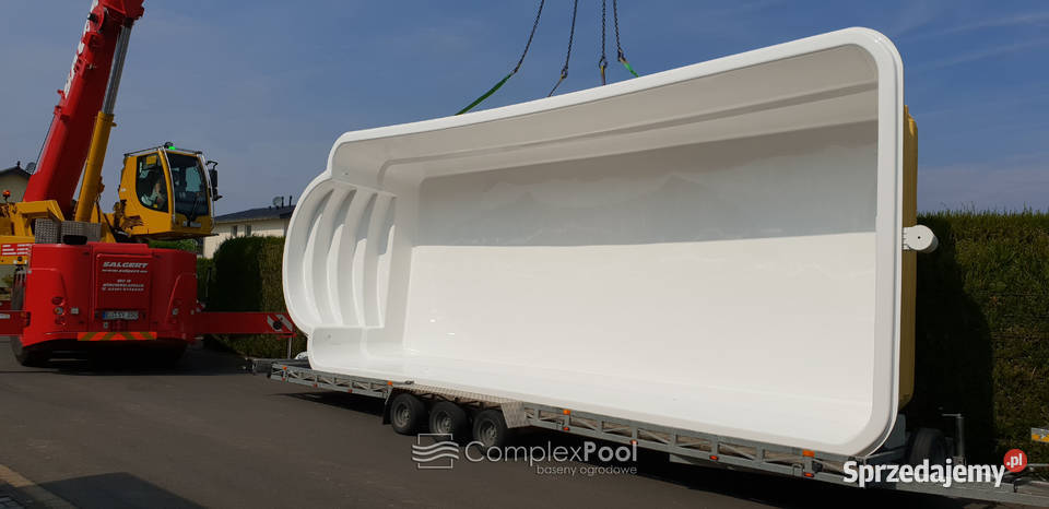 BASEN Poliestrowy Ogrodowy 105 x 37 x 15 Poznań