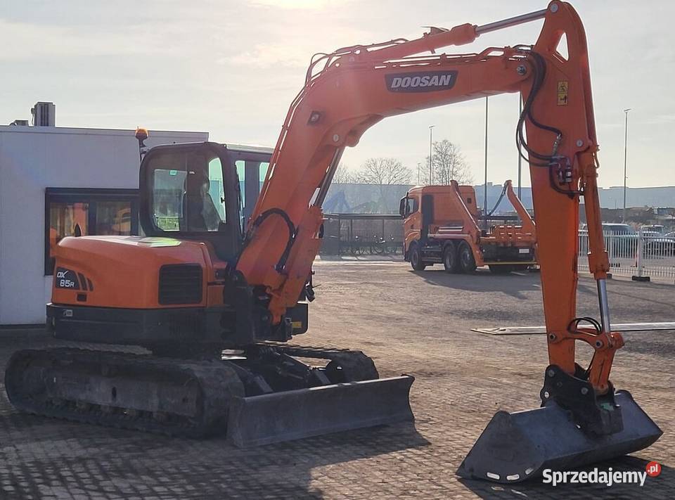 2021 Doosan DX85R3 dolnośląskie Dobkowice