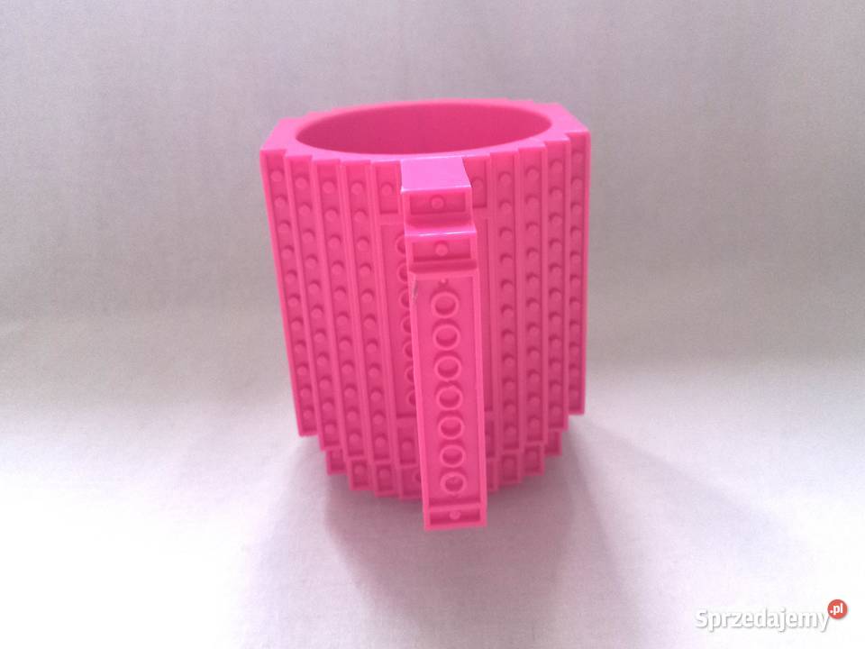 Pojemnik różowy Kubek plastik Organizer NOWY Białystok