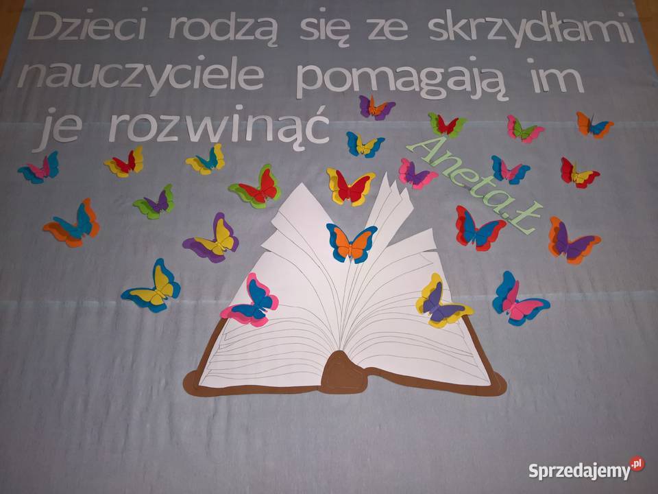 Dekoracje na Dzień Nauczyciela z brystolu 504 Pozostałe Garwolin