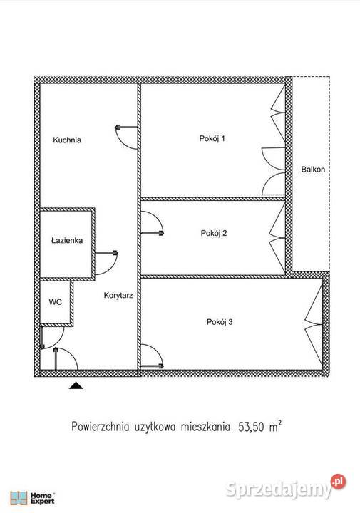 3pok 54met Uniwersytetu Ekonomicznego BALKON oddzielna kuchnia sprzedam