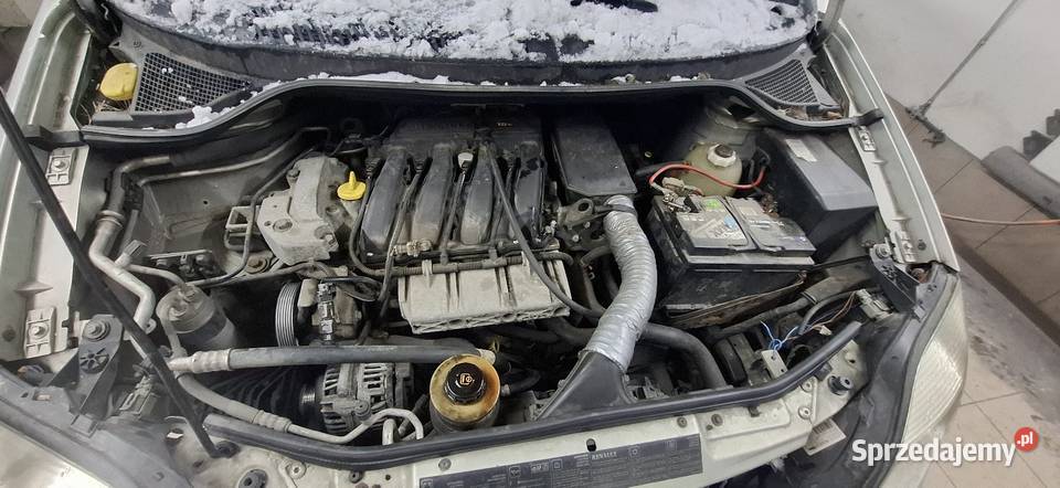 Silnik 16 16v K4M scenic clio megane alternator Hańsk Pierwszy