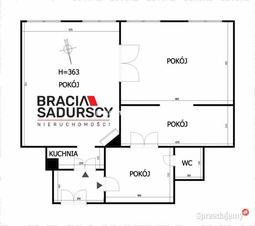 Ogłoszenie mieszkanie 18188m2 7pok Kraków Sprzedaż