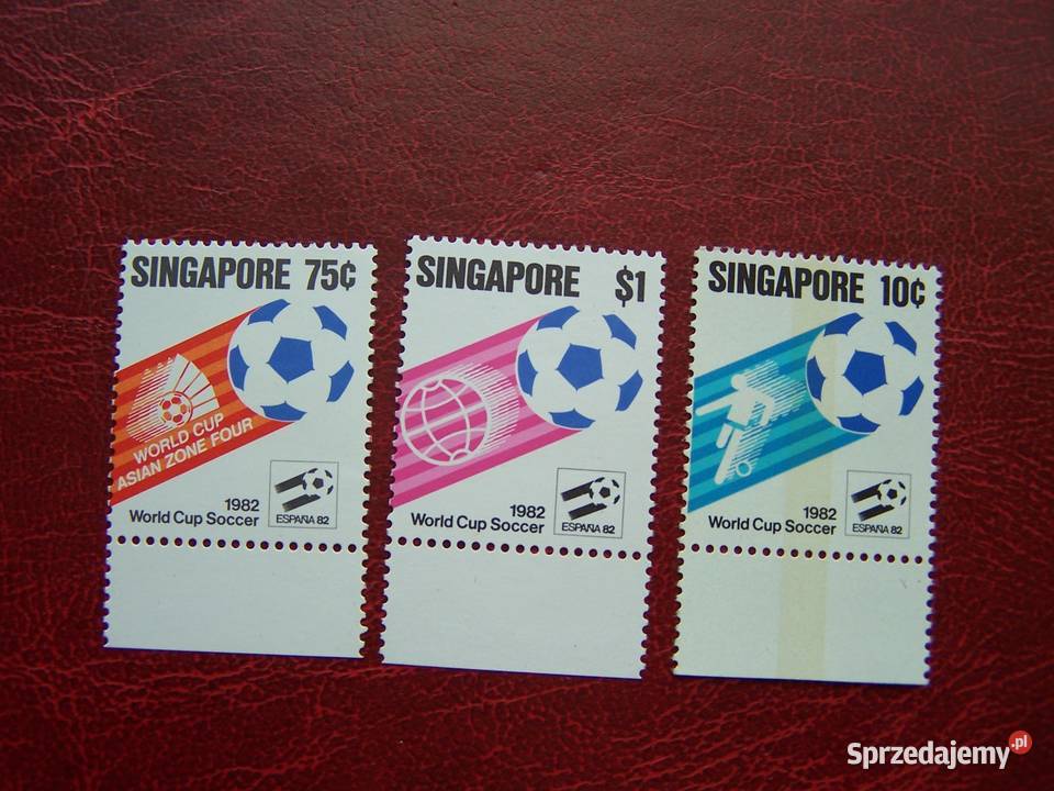Singapur 1982 MNH Mi 40002 Sport Piłka nożna MŚ