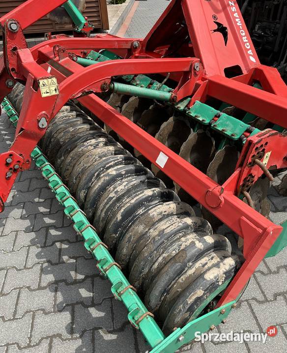 Agregat talerzowy AGROMASZ z hydropakiem 3m Pleszew