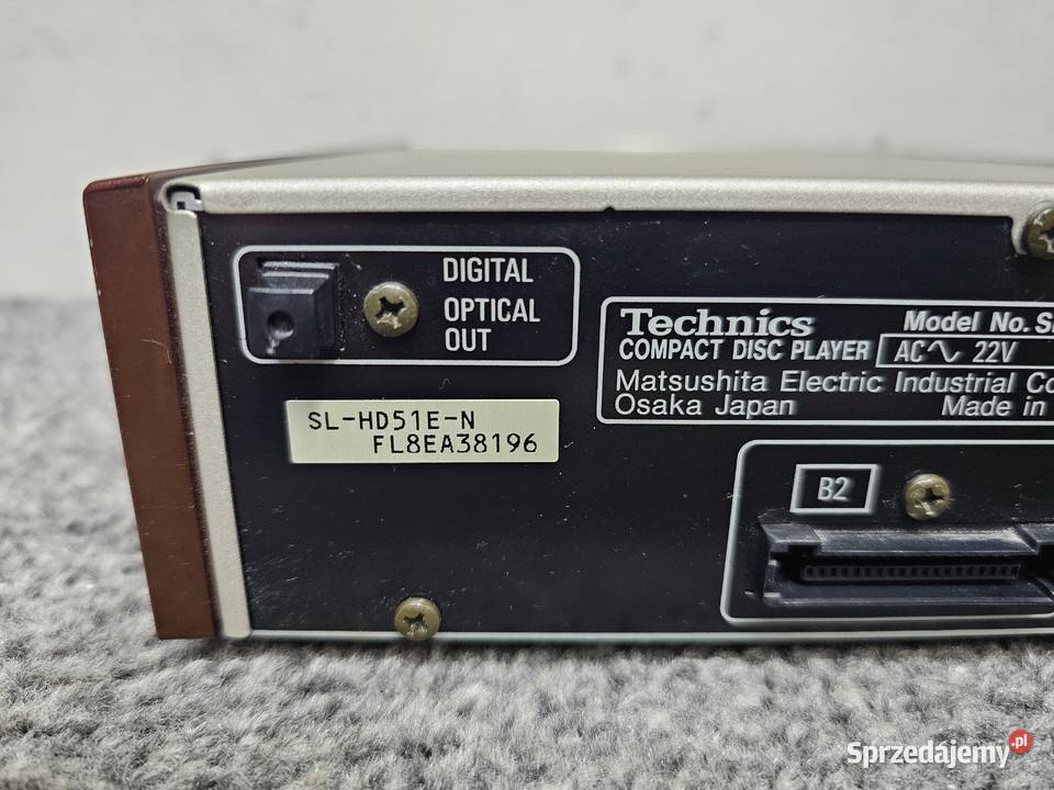 Technics CD SLHD51 Compact Disc Player wysyłka Kraków