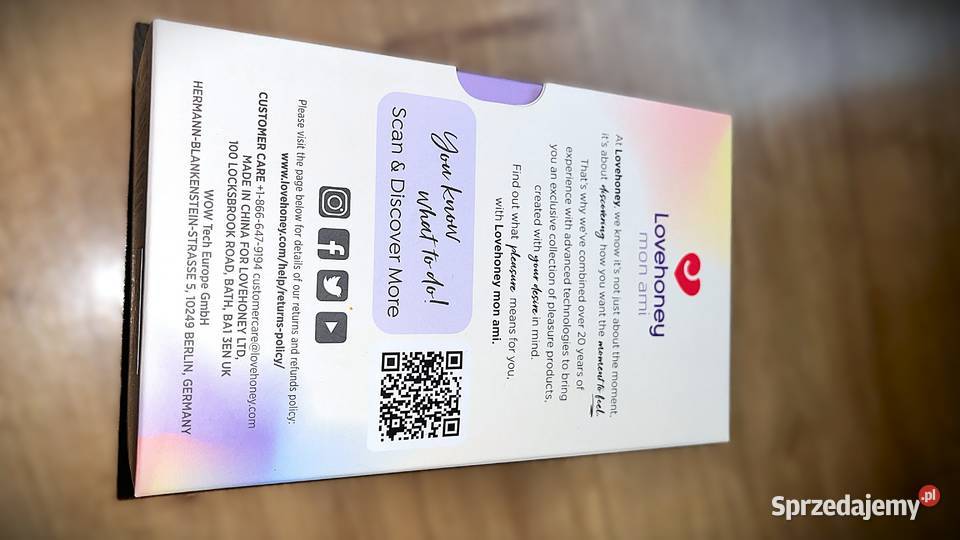 Lovehoney Mon Ami Finger ring stymulator ssący Szydłowiec