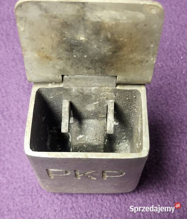 Unikat PRL Popielniczka PKP Oryginał Pozostałe Gliwice