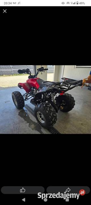 Quad Rok produkcji 2019 Turobin