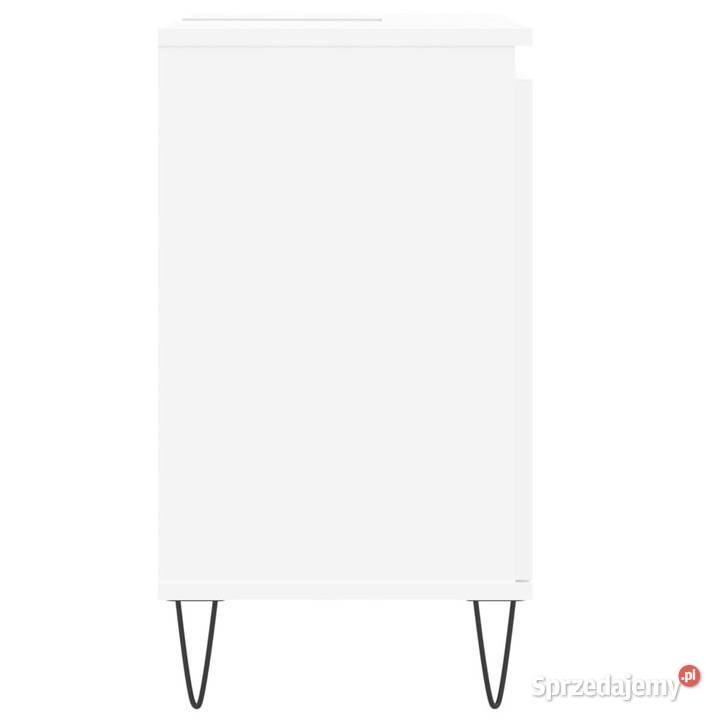 Szafka łazienkowa biała 58x33x60 materiał Warszawa