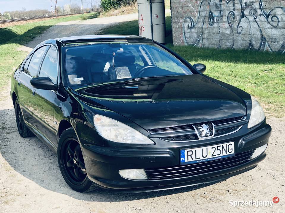 Peugeot 607 22HDI 133 6biegów CZARNY Rok produkcji 2004 Przeworsk