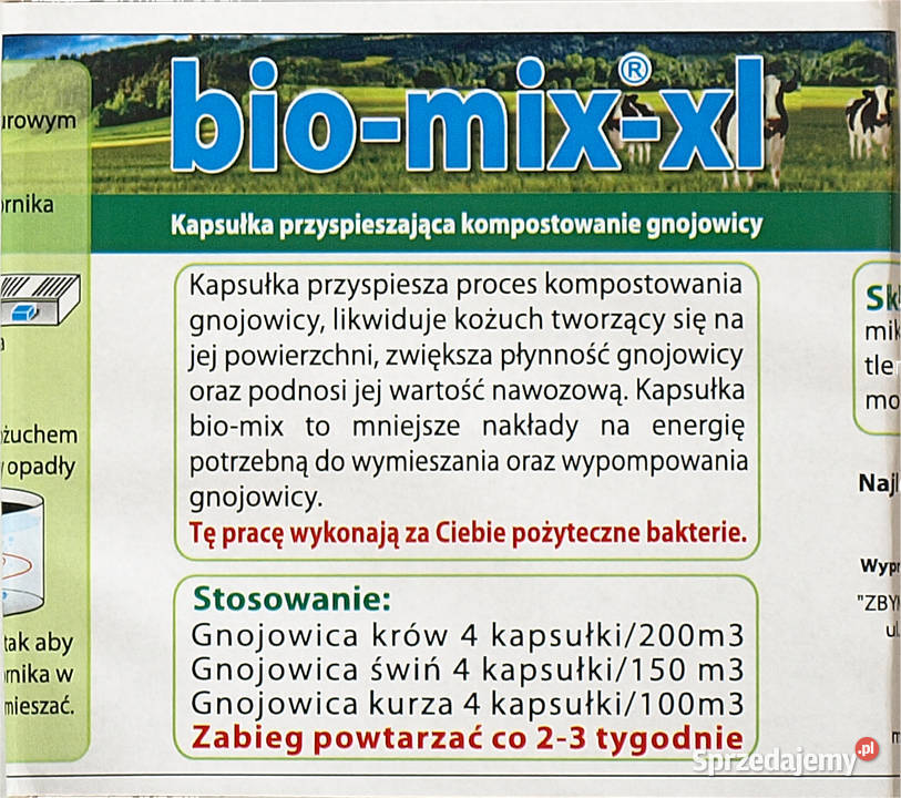 BIOMIX Kapsułki przyspieszające kompostowanie Bydgoszcz