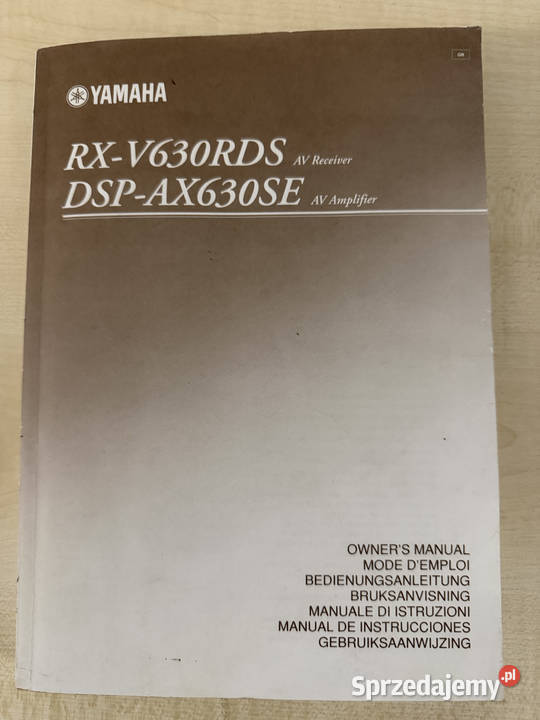 Amplituner YAMAHA RXV630RDS Yamaha TV i Video Ostrowik