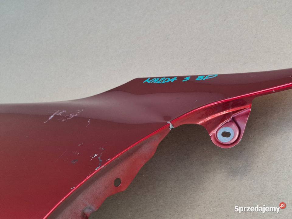 MAZDA 3 BP 19 BŁOTNIK LEWY PRZÓD LEWY PRZEDNI Bieleń