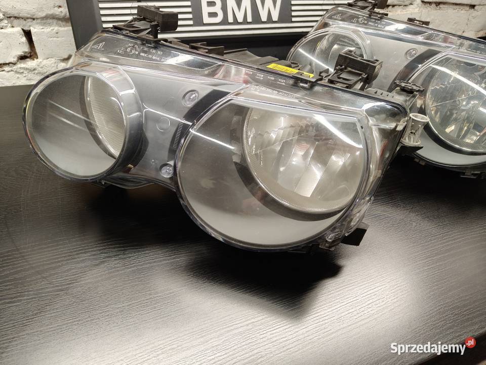 Bmw e46 compakt lampa przednia lewa oryginał Aleksandrów Łódzki