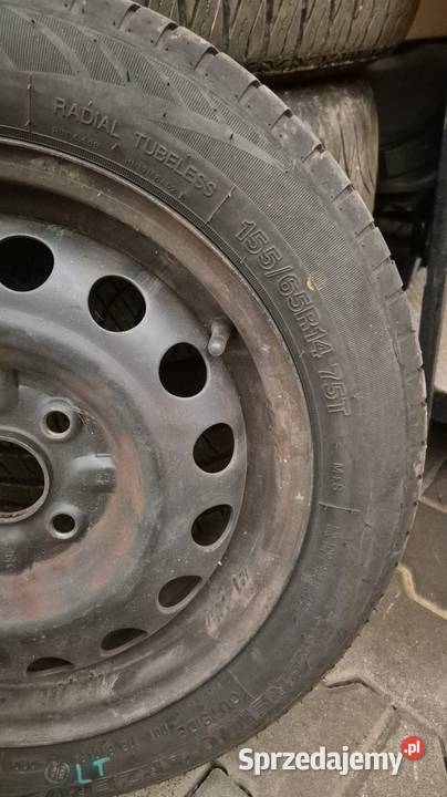 Koła letnie 16555 r14 toyota Aygo Citroen C1