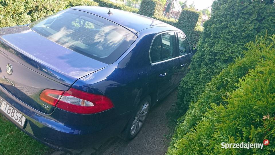 sprzedam skoda superb II nieuszkodzony Wałcz sprzedam