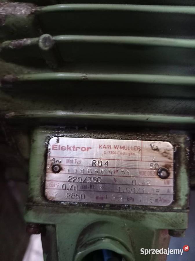 Wentyator Elektror RD4 Produkcja Jaromierz